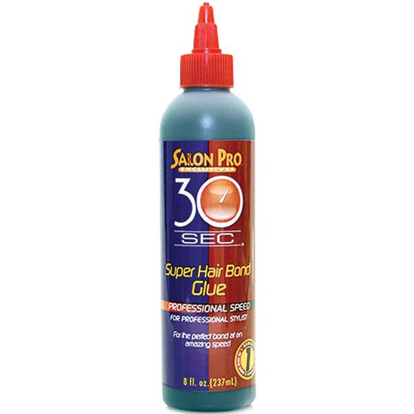 Salon Pro 30 Sec Super Hair Bond Glue – Multiple Sizes: 2OZ