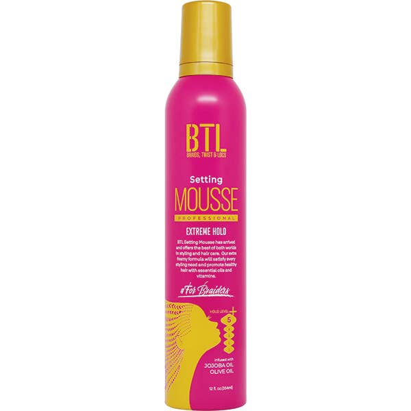 BTL Setting Mousse Extreme Hold Pink