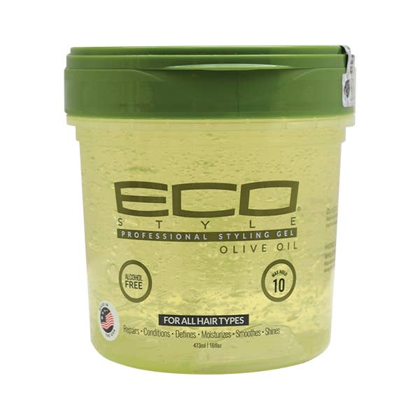 ECO STYLING GEL OLIVE OIL 8OZ 16OZ 32OZ 5LB ASSORT SIZES: 8OZ