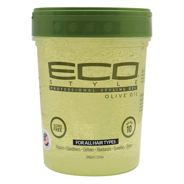 ECO STYLING GEL OLIVE OIL 8OZ 16OZ 32OZ 5LB ASSORT SIZES: 8OZ