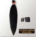 Yaki straight, pre stretched hair 26 inches