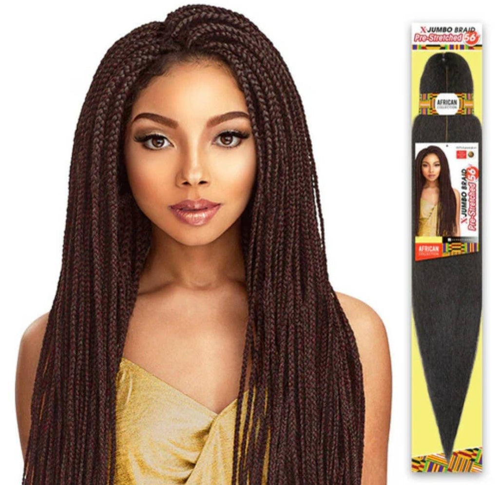 Sensationnel Pre-Stretched Braiding Hair 56": 99J