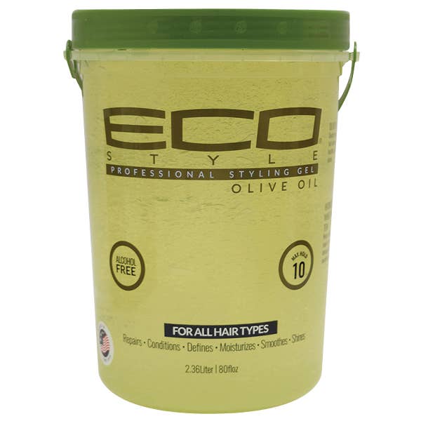 ECO STYLING GEL OLIVE OIL 8OZ 16OZ 32OZ 5LB ASSORT SIZES: 8OZ